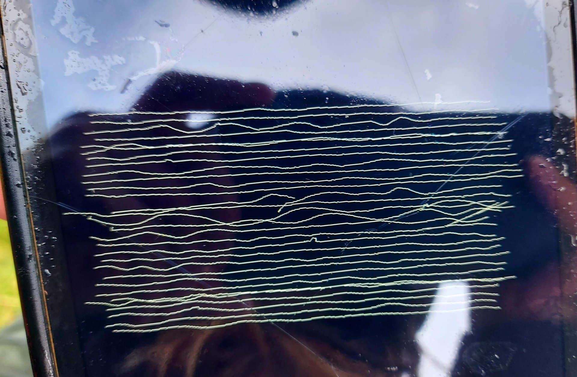 Geophysics data on tablet