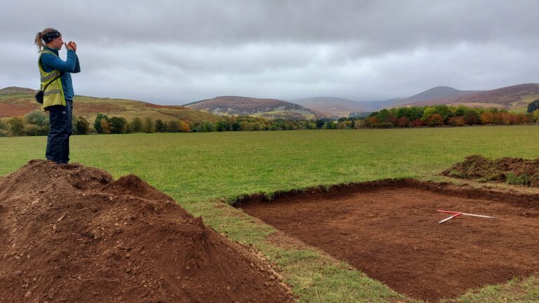 Taking archaeology photos
