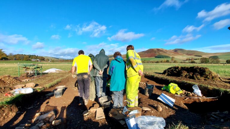 Human Shadow at Thirlestane Barrows