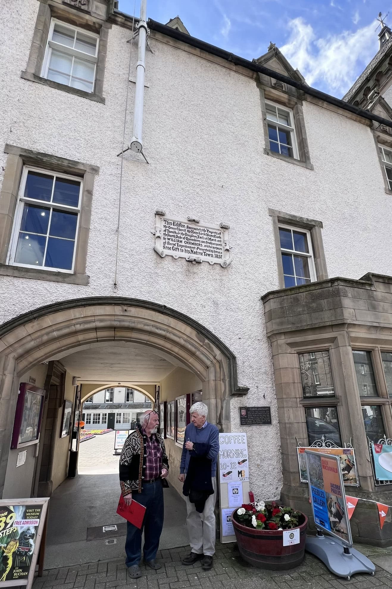 Peebles Library Unearthing Ancient Tweeddale Exhibition - Dark Age Digs
